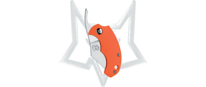 Fox Knives™ BB Drago Piemontes FX-519 O Orange FRN N690Co Stainless Steel Pocket Knife