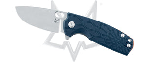 Fox Knives™ Core Liner Lock FX-604 BL Blue FRN N690Co Stainless Steel Pocket Knife