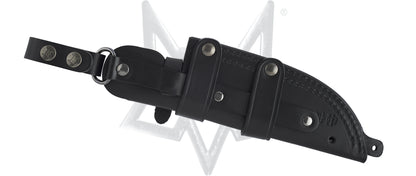Fox Knives™ Sherpa Fixed Blade FX-610 OD Green Canvas Micarta D2 Semi-Stainless Steel Knife