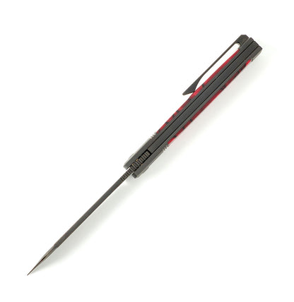 Jack Wolf Knives™ Feelbetter Jack Frame Lock FEELB-01-KIR-TRU-BLD True Blood Kirinite S90V Stainless Steel Pocket Knife