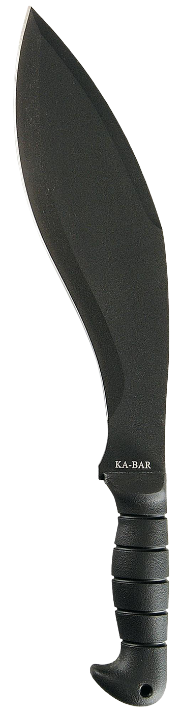 KA-BAR Kukri Machete 1249 SK5 Carbon Steel & Black Thermoplastic Rubber