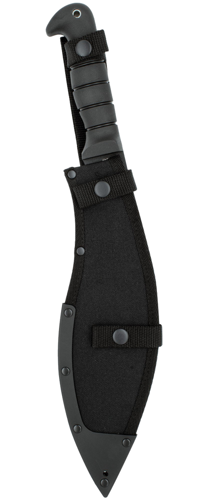 KA-BAR Kukri Machete 1249 SK5 Carbon Steel & Black Thermoplastic Rubber
