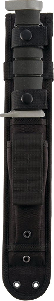 KA-BAR D2 Extreme Fixed Blade 1281 D2 Serrated Steel & Black Kraton G MOLLE Cordura Sheath