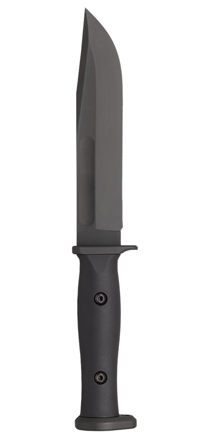 KA-BAR Slabby Fixed Blade 1310 Cro-Van Carbon Steel & Black GFN