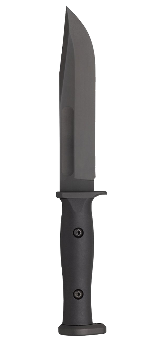 KA-BAR Slabby Fixed Blade 1310 Cro-Van Carbon Steel & Black GFN