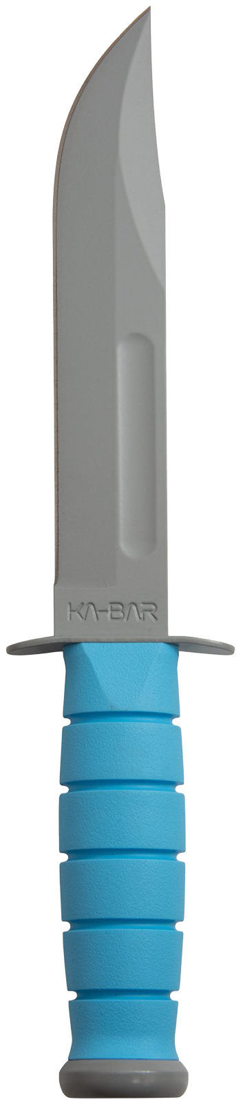 KA-BAR SPACE-BAR Fixed Blade 1313SF Cro-Van Carbon Steel & Blue Kraton G