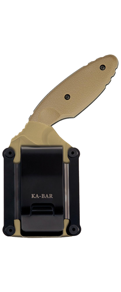 KA-BAR Original TDI Fixed Blade 1477CB AUS 8A Stainless Steel & Coyote Brown Zytel