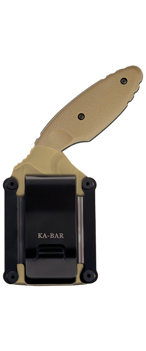 KA-BAR Original TDI Fixed Blade 1477CB AUS 8A Stainless Steel & Coyote Brown Zytel