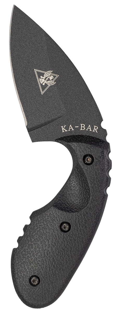 KA-BAR TDI Investigator Fixed Blade 1493 AUS 8A Stainless Steel & Black Zytel