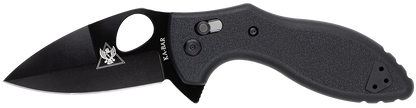 KA-BAR TDI Crossbar Lock 2490 AUS 8A Stainless Steel & Black GFN Pocket Knife