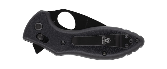 KA-BAR TDI Crossbar Lock 2490 AUS 8A Stainless Steel & Black GFN Pocket Knife