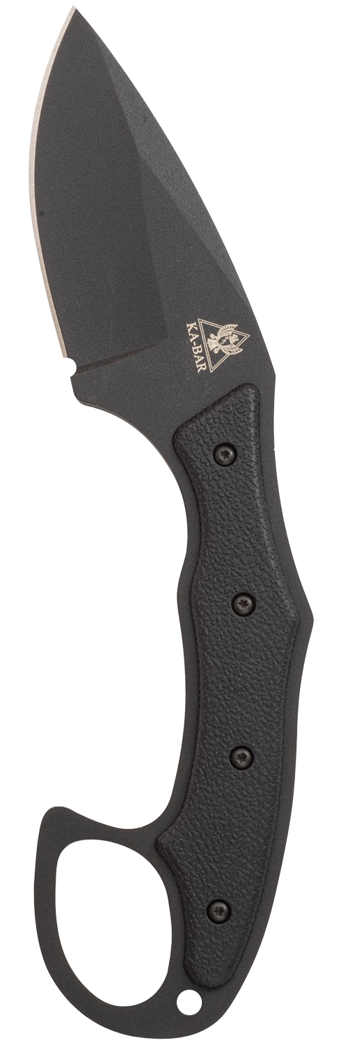 KA-BAR TDI Pocket Knife Strike Fixed Blade 2491 AUS 8A Stainless Steel & Black Zytel