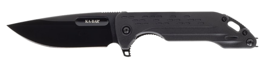 KA-BAR Mark 25 Liner Lock 3071 D2 Steel & Black GFN Pocket Knife