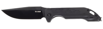 KA-BAR Warthog Liner Lock 3072T D2 Steel & Black GFN Pocket Knife