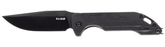 KA-BAR Warthog Liner Lock 3072T D2 Steel & Black GFN Pocket Knife