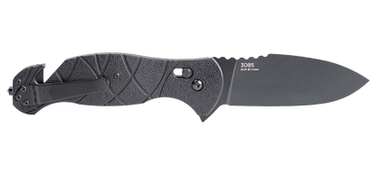 KA-BAR Coytu Crossbar Lock 3085 AUS 8A Stainless Steel & Black GFN Pocket Knife
