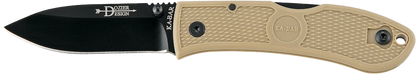 KA-BAR Dozier Folding Hunter 4062CB D2 Steel & Coyote Brown Zytel Pocket Knife