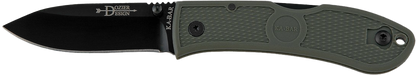 KA-BAR Dozier Folding Hunter 4062FG D2 Steel & Foliage Green Zytel Pocket Knife
