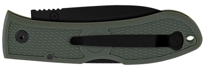 KA-BAR Dozier Folding Hunter 4062FG D2 Steel & Foliage Green Zytel Pocket Knife