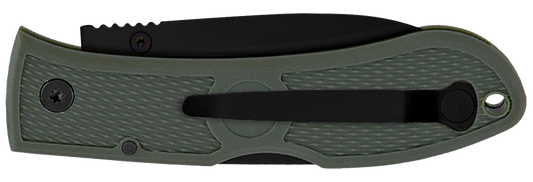 KA-BAR Dozier Folding Hunter 4062FG D2 Steel & Foliage Green Zytel Pocket Knife