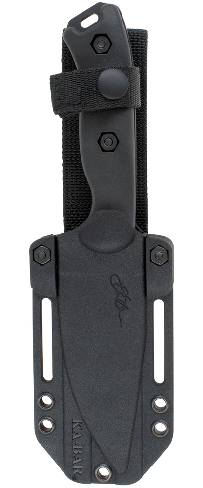 KA-BAR Becker Harpoon Fixed Blade BK18BK 1095 Cro-Van Carbon Steel & Black Ultramid