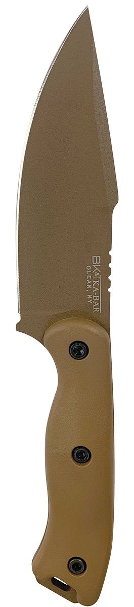 KA-BAR Becker Harpoon Fixed Blade BK18 1095 Cro-Van Carbon Steel & Brown Ultramid