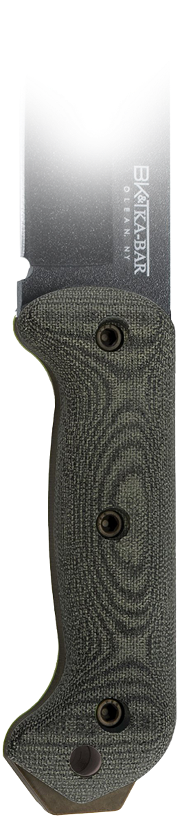 KA-BAR Knives™ BK77BLKHNDL Knife Micarta Full-Size Becker Handle Set