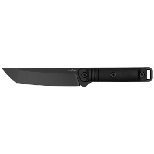 Kershaw Knives™ Atreides Fixed Blade 1088 Black Rubber & Polypropylene 65Mn Carbon Steel Knife