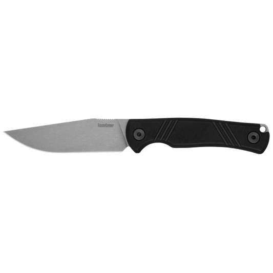 Kershaw Knives™ Pack Mule Fixed Blade 1089 Black G10 N690 Stainless Steel Knife