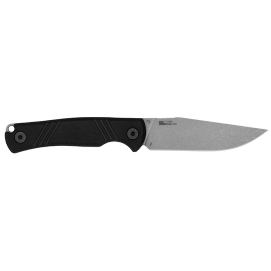 Kershaw Knives™ Pack Mule Fixed Blade 1089 Black G10 N690 Stainless Steel Knife