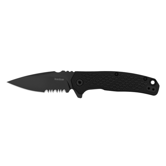 Kershaw Knives™ Conduit Liner Lock 1407ST Black GFN 8Cr13MoV Stainless Steel Pocket Knife