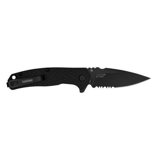 Kershaw Knives™ Conduit Liner Lock 1407ST Black GFN 8Cr13MoV Stainless Steel Pocket Knife