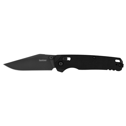 Kershaw Knives™ Bel Air Crossbar Lock 6106BLK Black G10 CPM MagnaCut Stainless Steel Pocket Knife