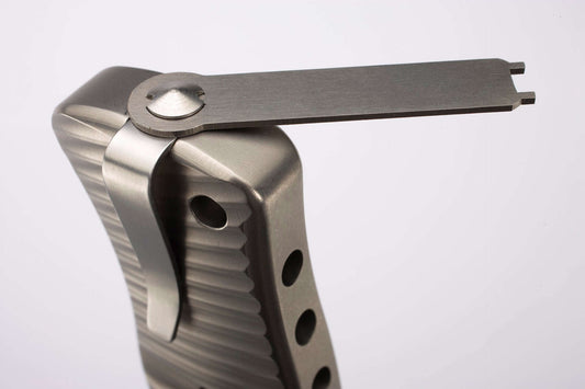 LionSteel Knives™ SR2 Frame Lock SR2A RB Red Ergal Aluminum Sleipner Semi-Stainless Steel Pocket Knife