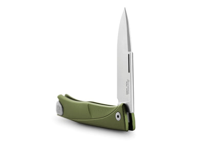 LionSteel Knives™ Thrill Slip-joint TL A GS Green Aluminum M390 Stainless Steel Pocket Knife