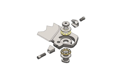 LionSteel Knives™ TRE Frame Lock TRE FC Carbon Fiber and 6AI4V Titanium M390 Stainless Steel Pocket Knife