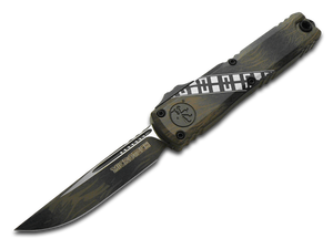 Microtech Knives, LLC™ Ultratech S/E OTF 11214-1WK Wookiee 6161-T6 Aluminum M390MK Stainless Steel Pocket Knife
