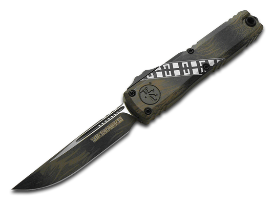 Microtech Knives, LLC™ Ultratech S/E OTF 11214-1WK Wookiee 6161-T6 Aluminum M390MK Stainless Steel Pocket Knife
