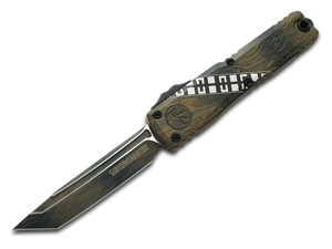 Microtech Knives, LLC™ Ultratech T/E OTF 11234-1WK Wookiee 6161-T6 Aluminum M390MK Stainless Steel Pocket Knife