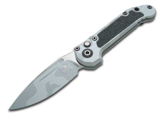 Microtech Knives, LLC™ L.U.D.T. T/E Gen 3 Auto 1135-1LPACS-D22 Arctic Camo 7075-T6 Aluminum M390MK Stainless Steel Pocket Knife