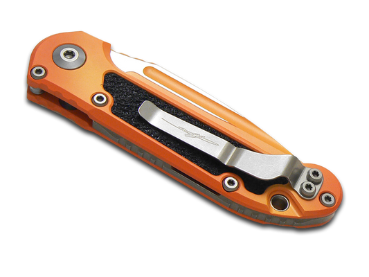 Microtech Knives, LLC™ L.U.D.T. S/E Gen 3 Auto 1135-1LPSUS Sunrise Orange 7075-T6 Aluminum Bohler M390MK Stainless Steel Pocket Knife
