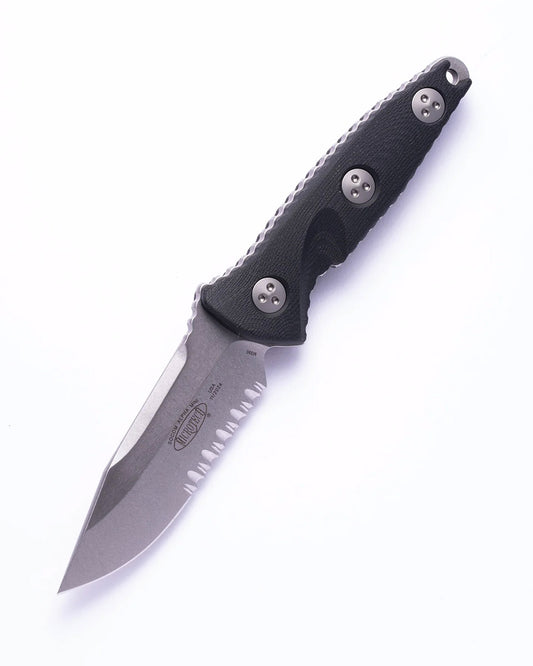 Microtech Knives, LLC™ SOCOM Alpha Mini S/E Fixed Blade 113M-11AP Black G-10 M390 Stainless Steel Knife