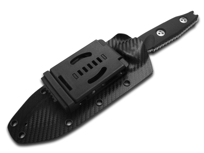 Microtech Knives, LLC™ Socom Alpha Fixed Blade 114-10 Black G10 M390 Stainless Steel Knife