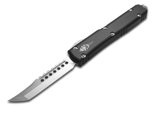 Microtech Knives, LLC™ Ultratech S/E OTF 119-10S Black Aluminum Premium Stainless Steel Pocket Knife