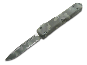 Microtech Knives, LLC™ Ultratech S/E OTF 121-2UCS Urban Camo Aluminum Premium Stainless Steel Pocket Knife