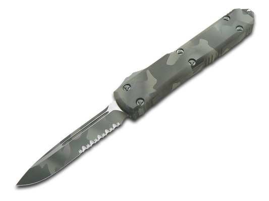 Microtech Knives, LLC™ Ultratech S/E OTF 121-2UCS Urban Camo Aluminum Premium Stainless Steel Pocket Knife