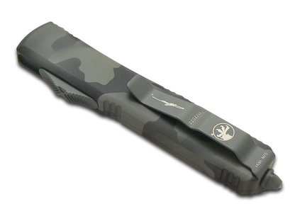 Microtech Knives, LLC™ Ultratech S/E OTF 121-2UCS Urban Camo Aluminum Premium Stainless Steel Pocket Knife