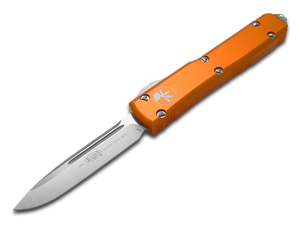 Microtech Knives, LLC™ Ultratech S/E OTF 121-4 OR Orange 6061-T6 Aluminum M390 Stainless Steel Pocket Knife
