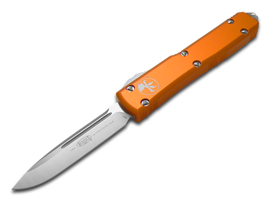 Microtech Knives, LLC™ Ultratech S/E OTF 121-4 OR Orange 6061-T6 Aluminum M390 Stainless Steel Pocket Knife