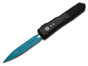 Microtech Knives, LLC™ Ultratech D/E OTF 122-1JK Black Aluminum M390 Stainless Steel Pocket Knife